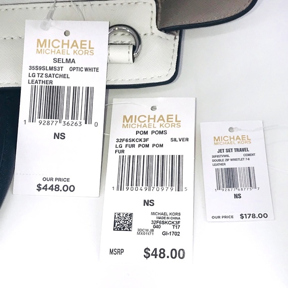 3PCS Michael Kors Selma Satchel Wallet Charms - Picture 8 of 8